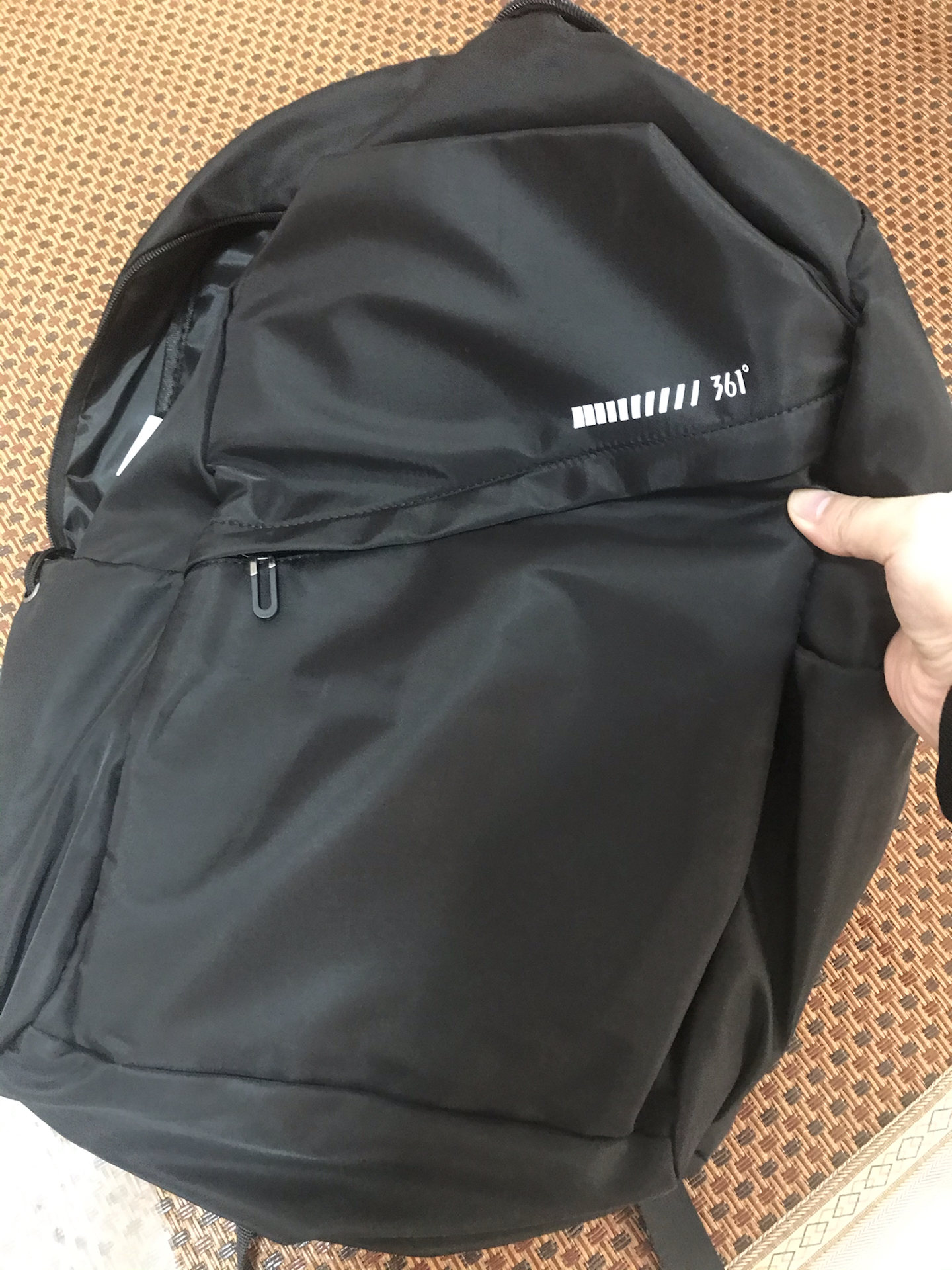 custom review-361° Oxford Сумка Стандартная (Standard) Большой Размер Мужская Черная