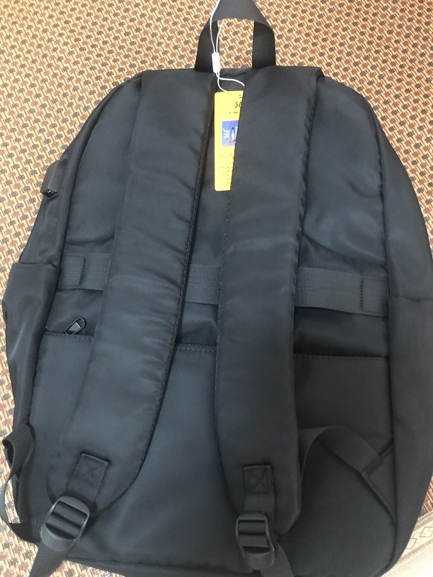 custom review-361° Oxford Сумка Стандартная (Standard) Большой Размер Мужская Черная