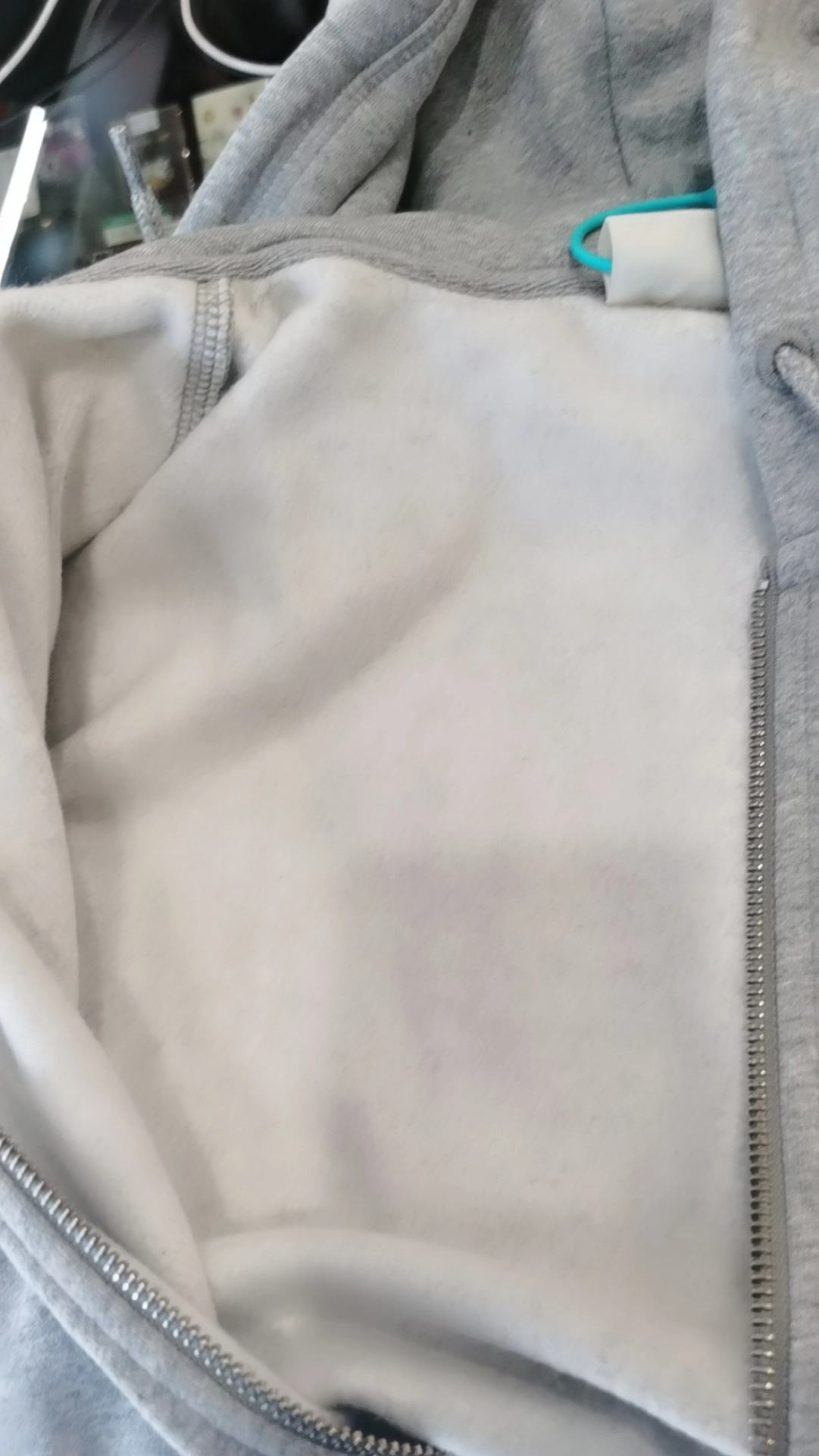 custom review-Levis Серый Мужской Свитшот