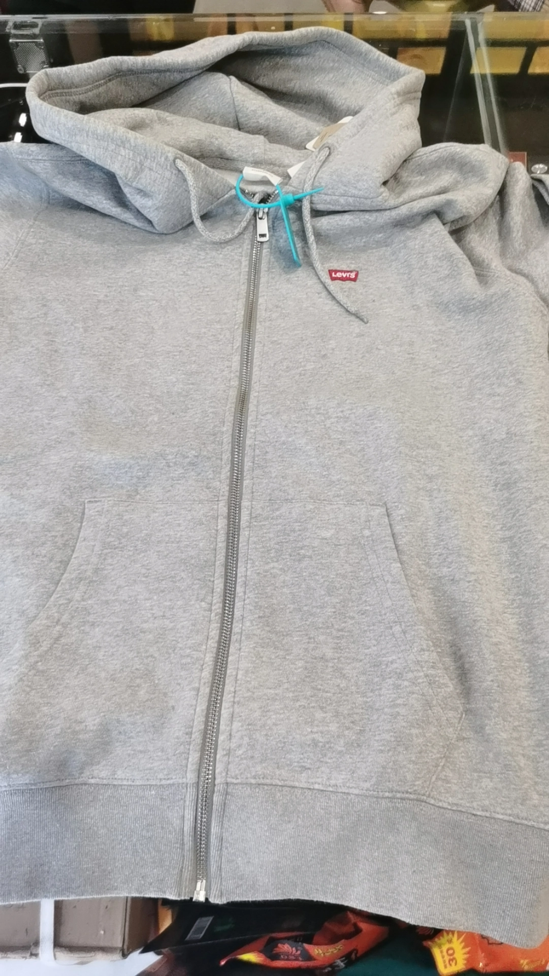 custom review-Levis Серый Мужской Свитшот