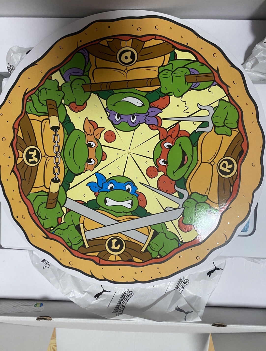 custom review-TMNT X PUMA Suede XL Устойчивые к истиранию Низкие Кроссовки для скейтбординга Мужские Зеленые