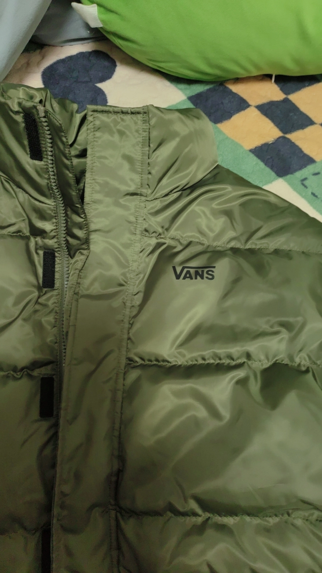 custom review-Vans Куртки и Пальто Унисекс Армейский Зеленый