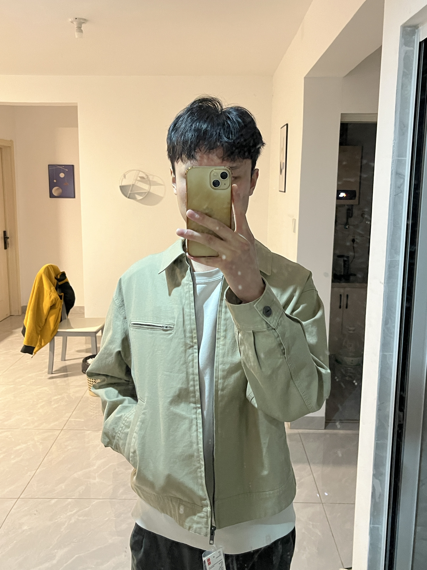 custom review-UNIQLO Куртки и Пальто Мужской Темно-Бежевый