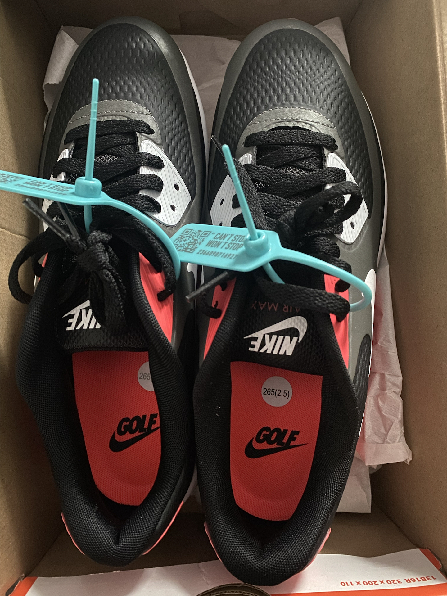 custom review-Nike Air Max 90 г Abrasion Resistant Низкий Топ Casual Унисекс Черный Красный