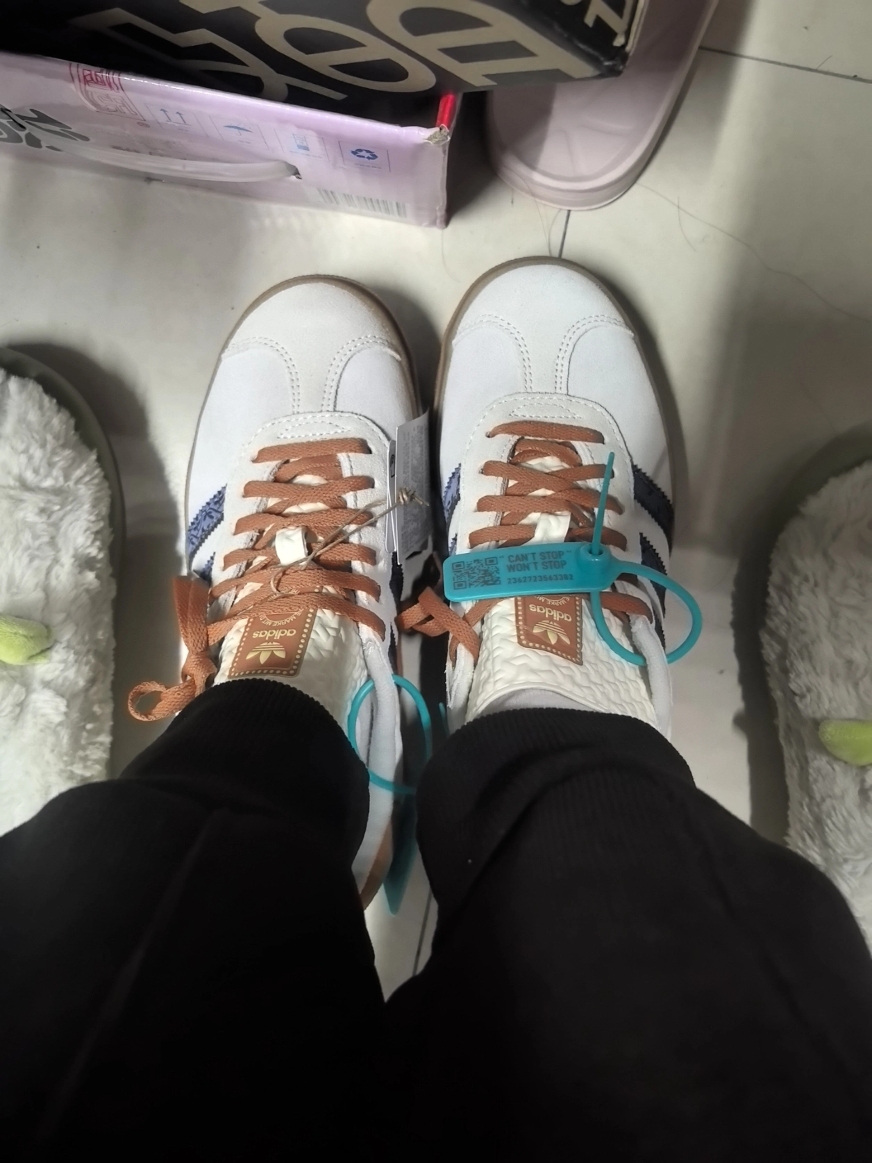 custom review-Adidas Originals GAZELLE BOLD Устойчивые к истиранию Низкие Кроссовки для скейтбординга Женские Бежево-коричневые