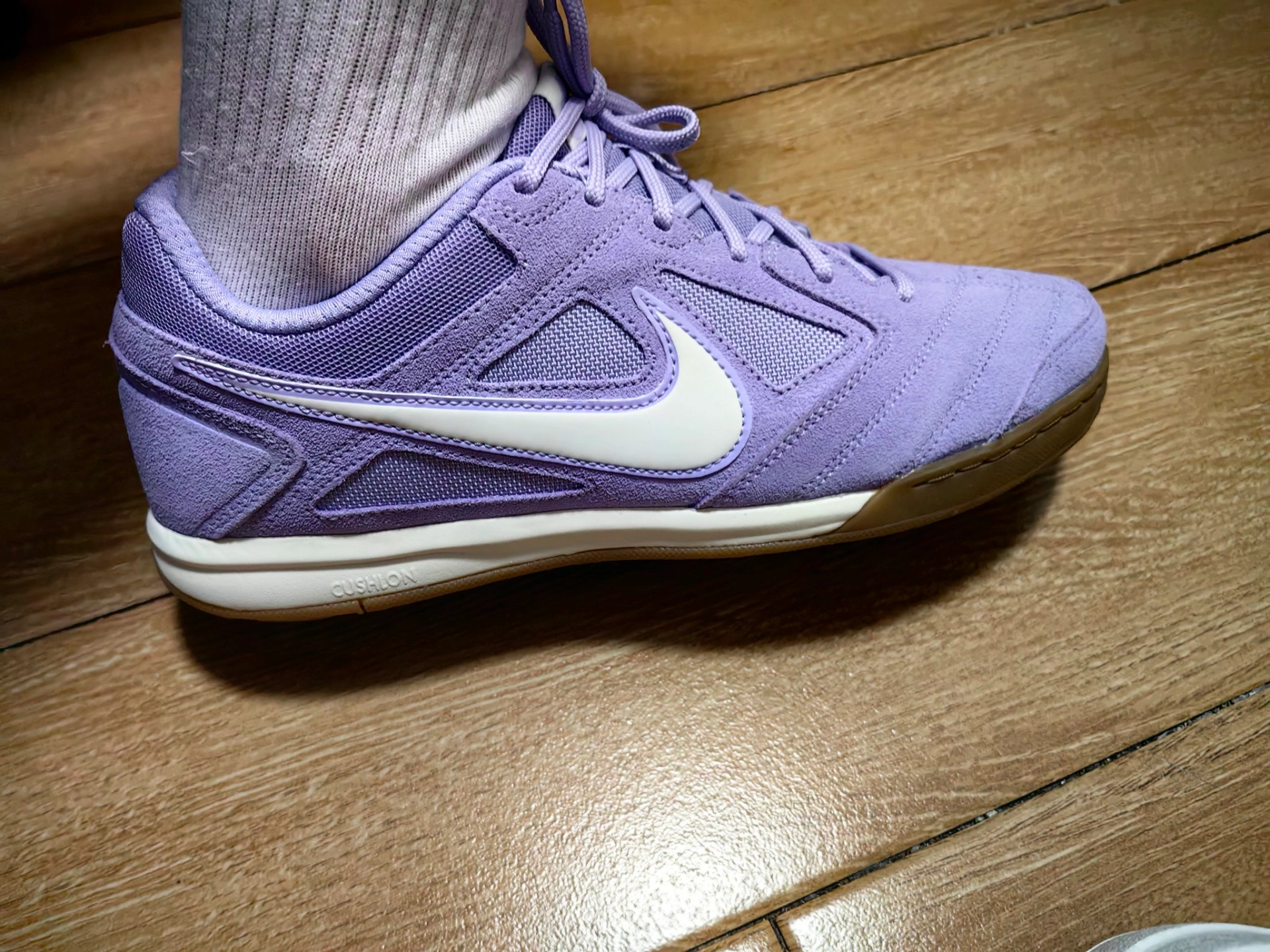 custom review-Nike Gato Collection Slip-resistant Abrasion-resistant Football Cleats Men's Purple Найк Gato Collection Противоскользящие Устойчивые к истиранию Футбольные бутсы Мужские Фиолетовые