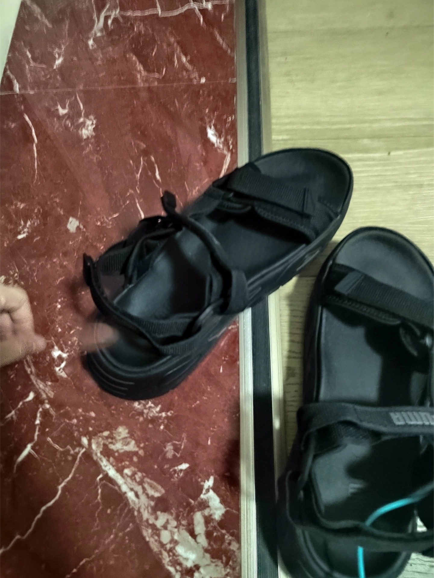 custom review-PUMA Traek Lite Спортивные сандалии унисекс черные