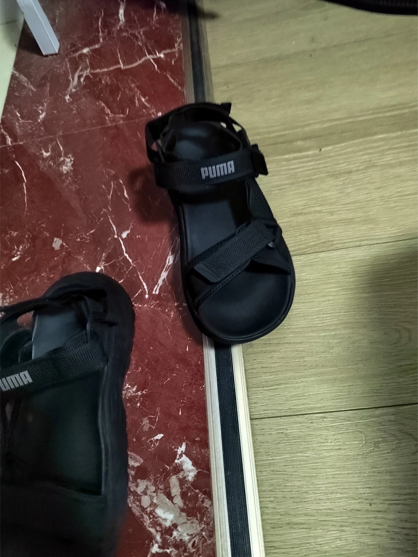 custom review-PUMA Traek Lite Спортивные сандалии унисекс черные