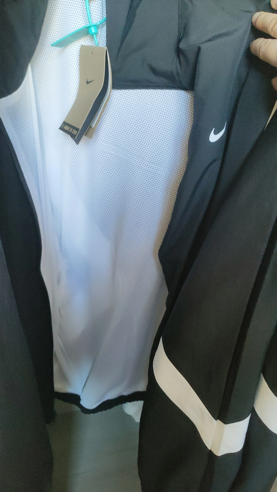 custom review-nike Куртки и Пальто Мужской Черный