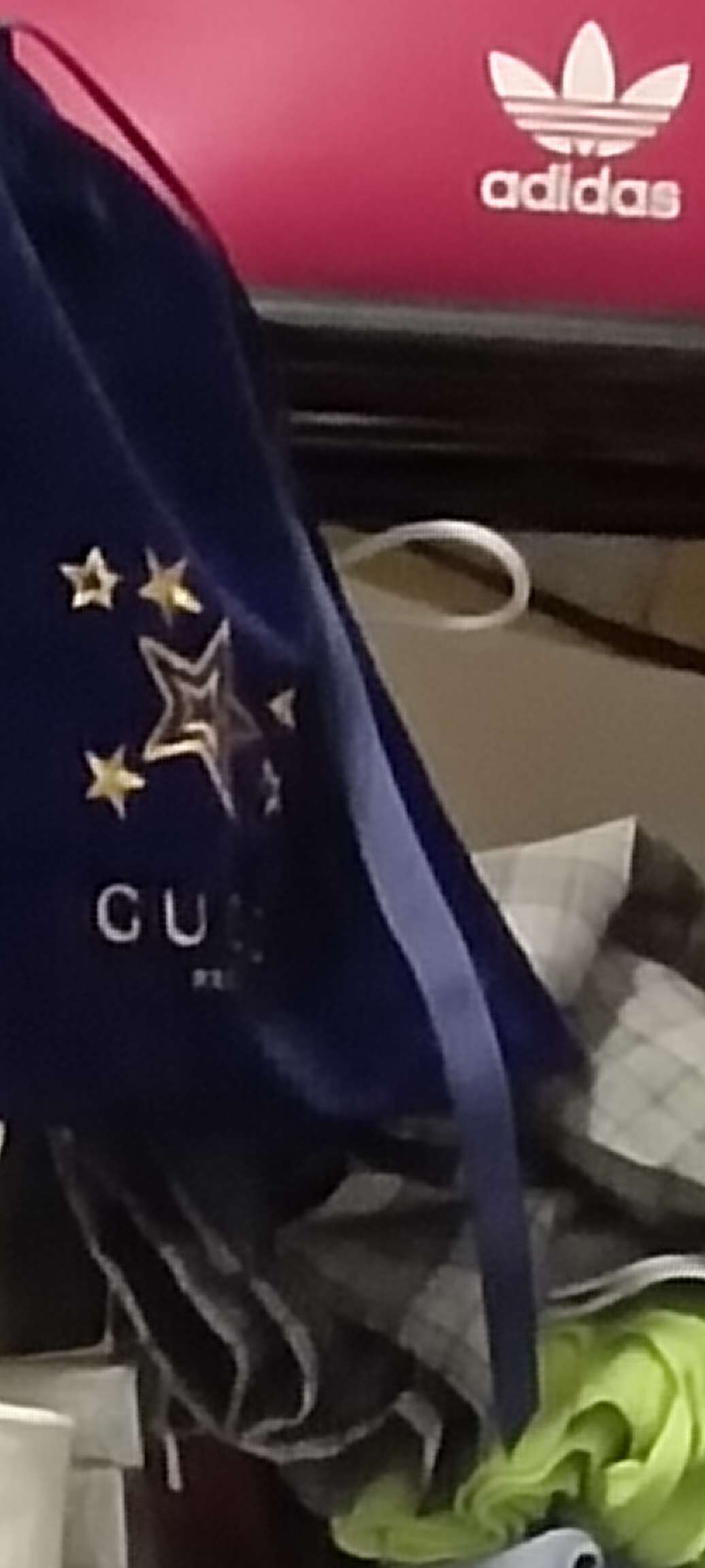 custom review-GUCCI Синий Шнур Косметика Сумка для хранения