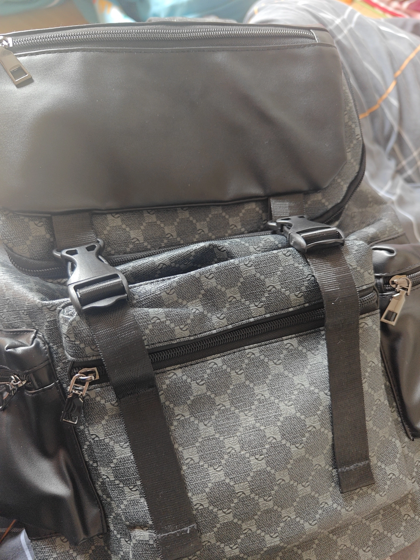 custom review-BRABOSTON Oxford Backpack Unisex Black BRABOSTON Оксфорд Рюкзак Унисекс Черный