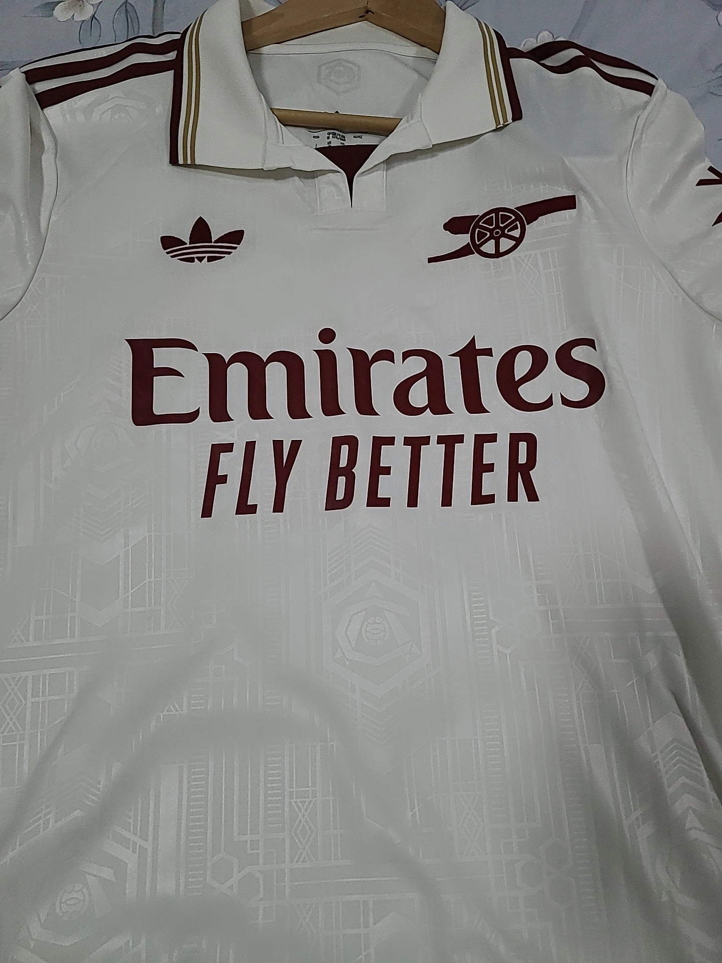 custom review-Adidas Originals SS25 Арсенал THIRD Футбол Джерси Мужской