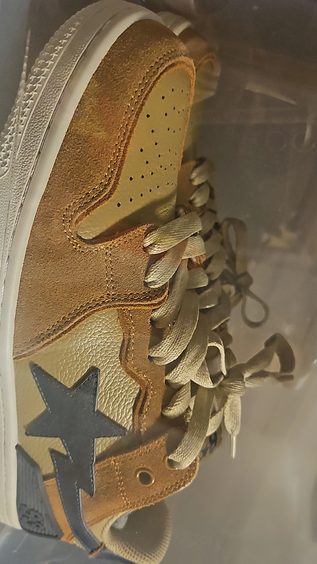 custom review-A BATHING APE SK8 STA Low Top Стильные Скейтбординги Мужские Коричневые