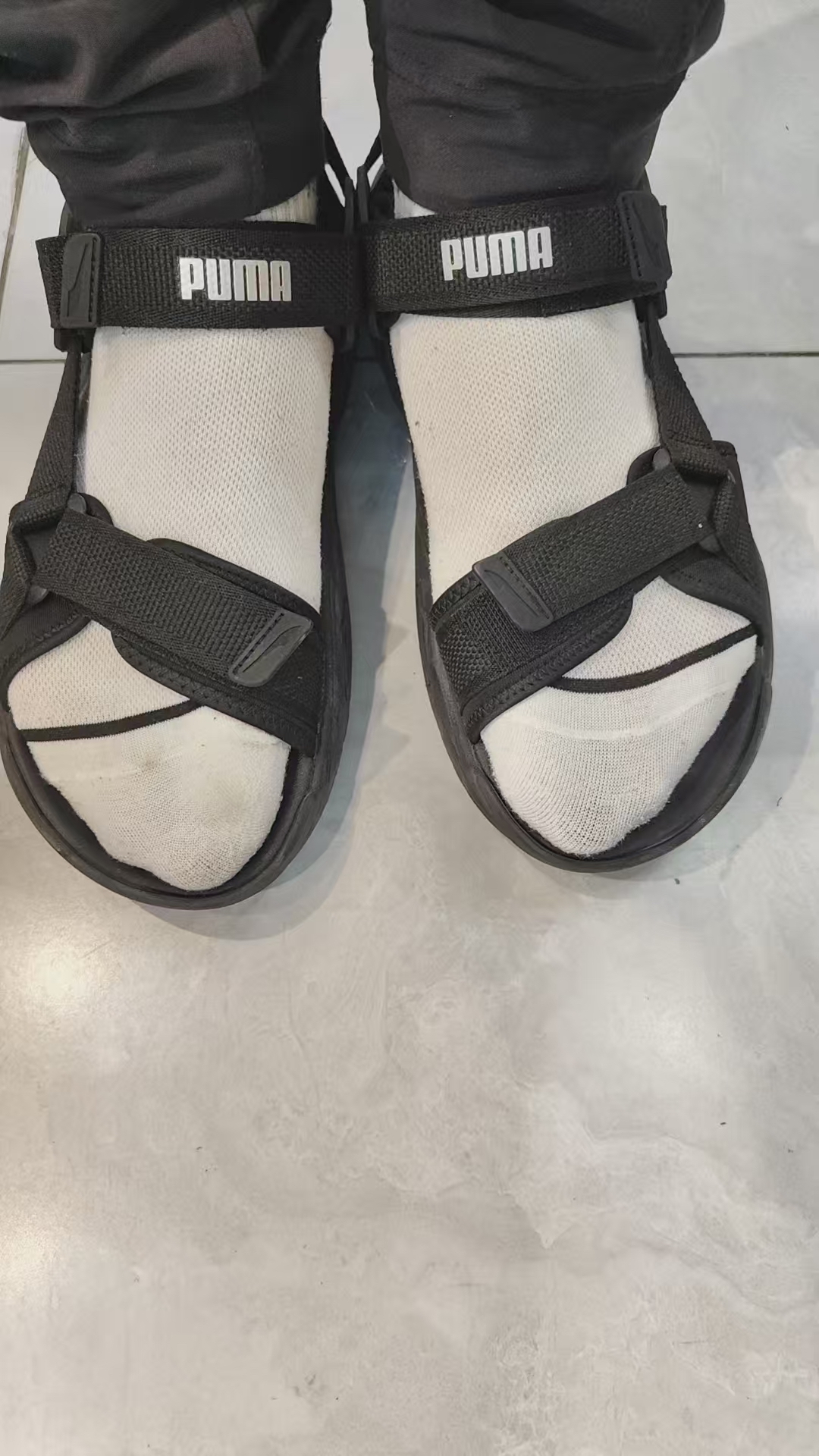 custom review-PUMA Traek Lite Спортивные сандалии унисекс черные