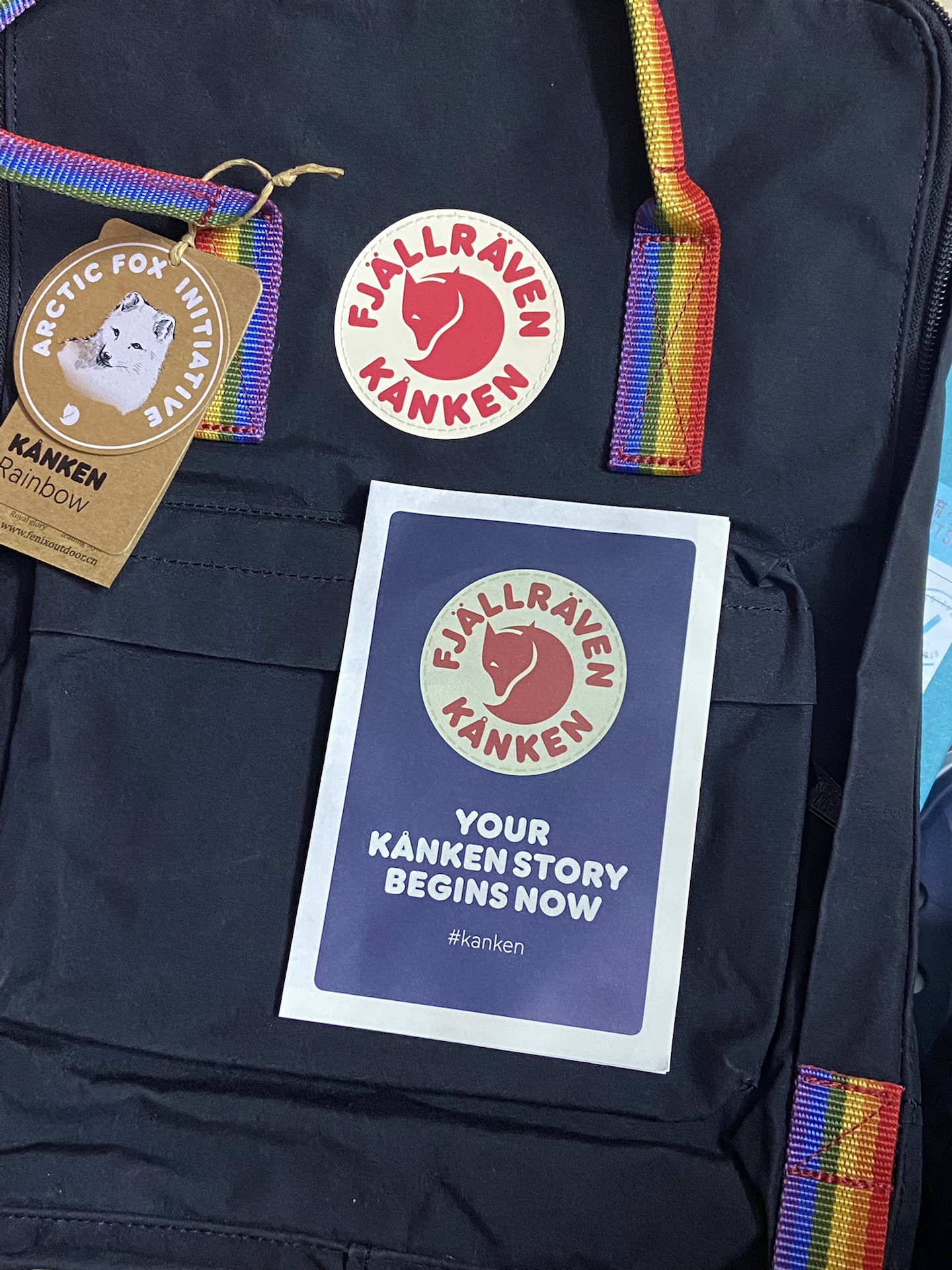 custom review-Fjallraven Kanken 16L Outdoor Backpack Сумка из Натурального Материала