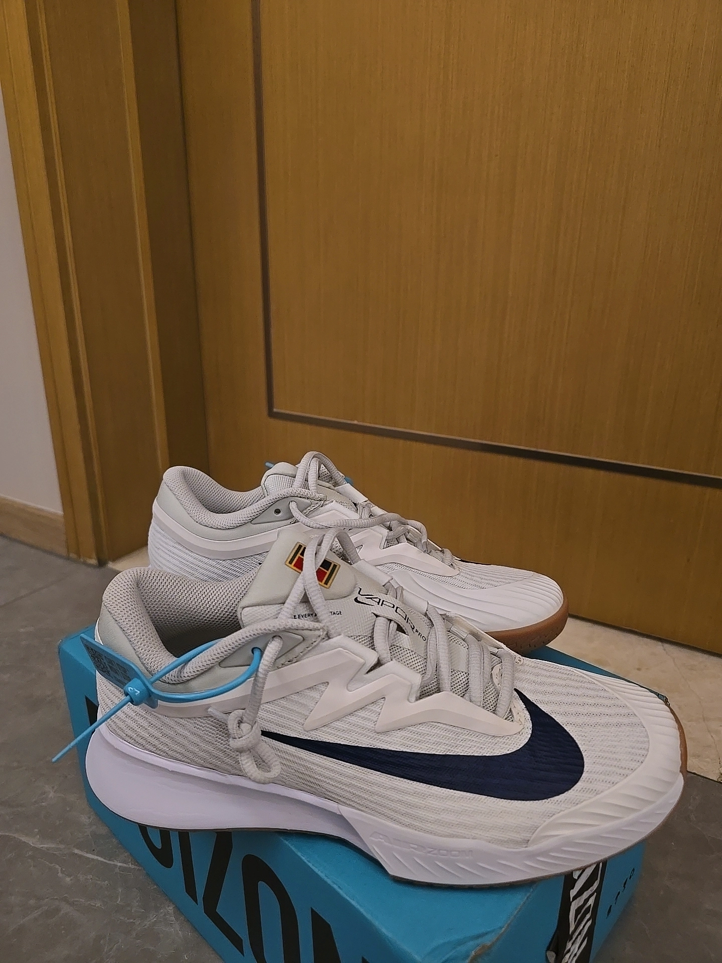 custom review-Nike Vapor Pro 3 Амортизаторы Shock противоскользящие дышащие низкий топ теннисные кроссовки мужские для гор вершина белый