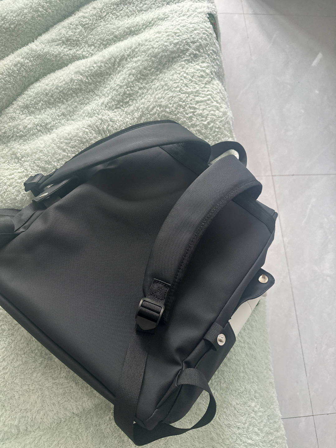 custom review-AOKANG Ткань Рюкзак Ноутбук Сумка Для Бизнеса Путешествия Большой Унисекс Черный Серый