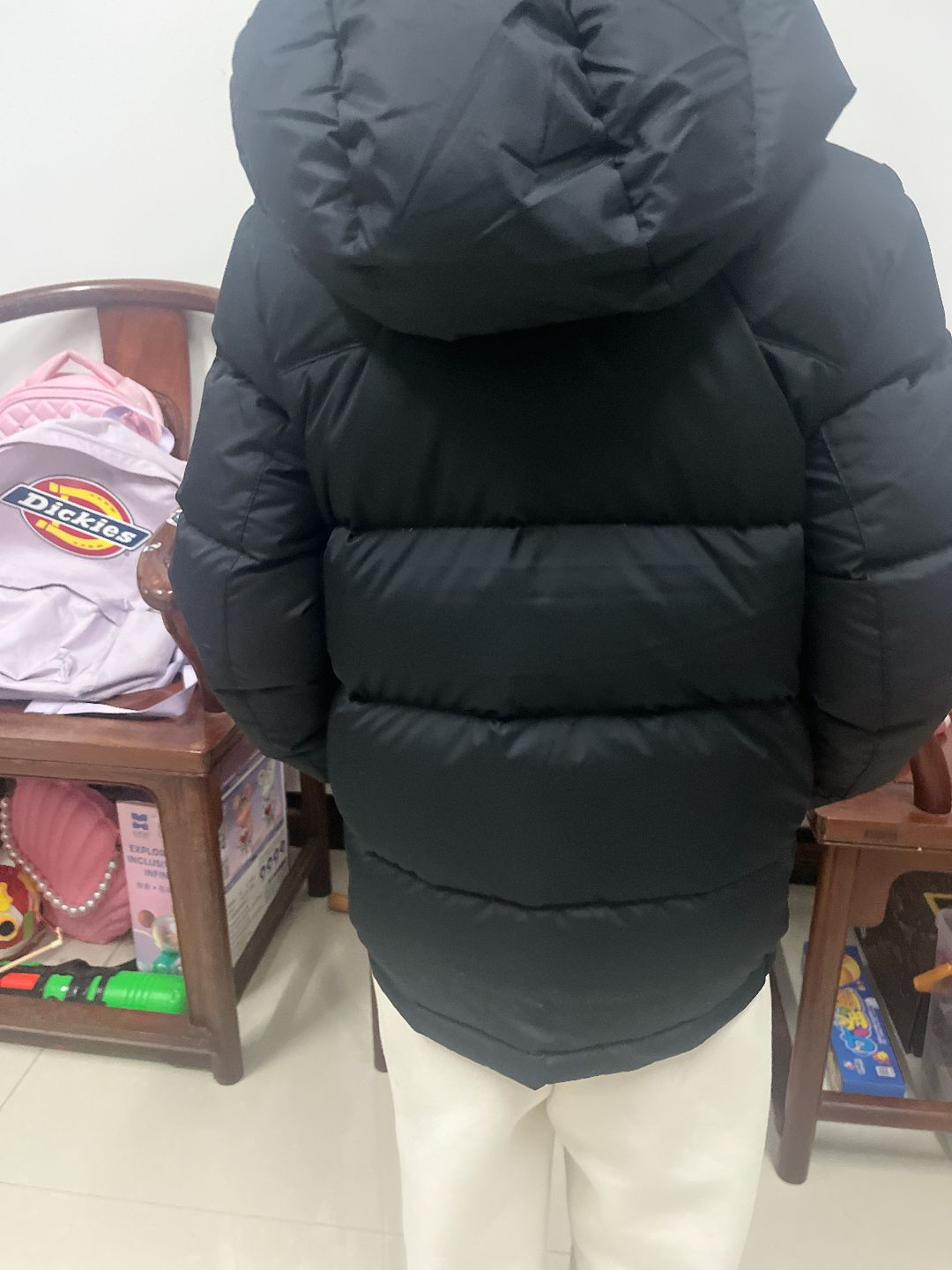 custom review-Polo Ralph Lauren Пуховик FW23 Обсидиан Черный Детский