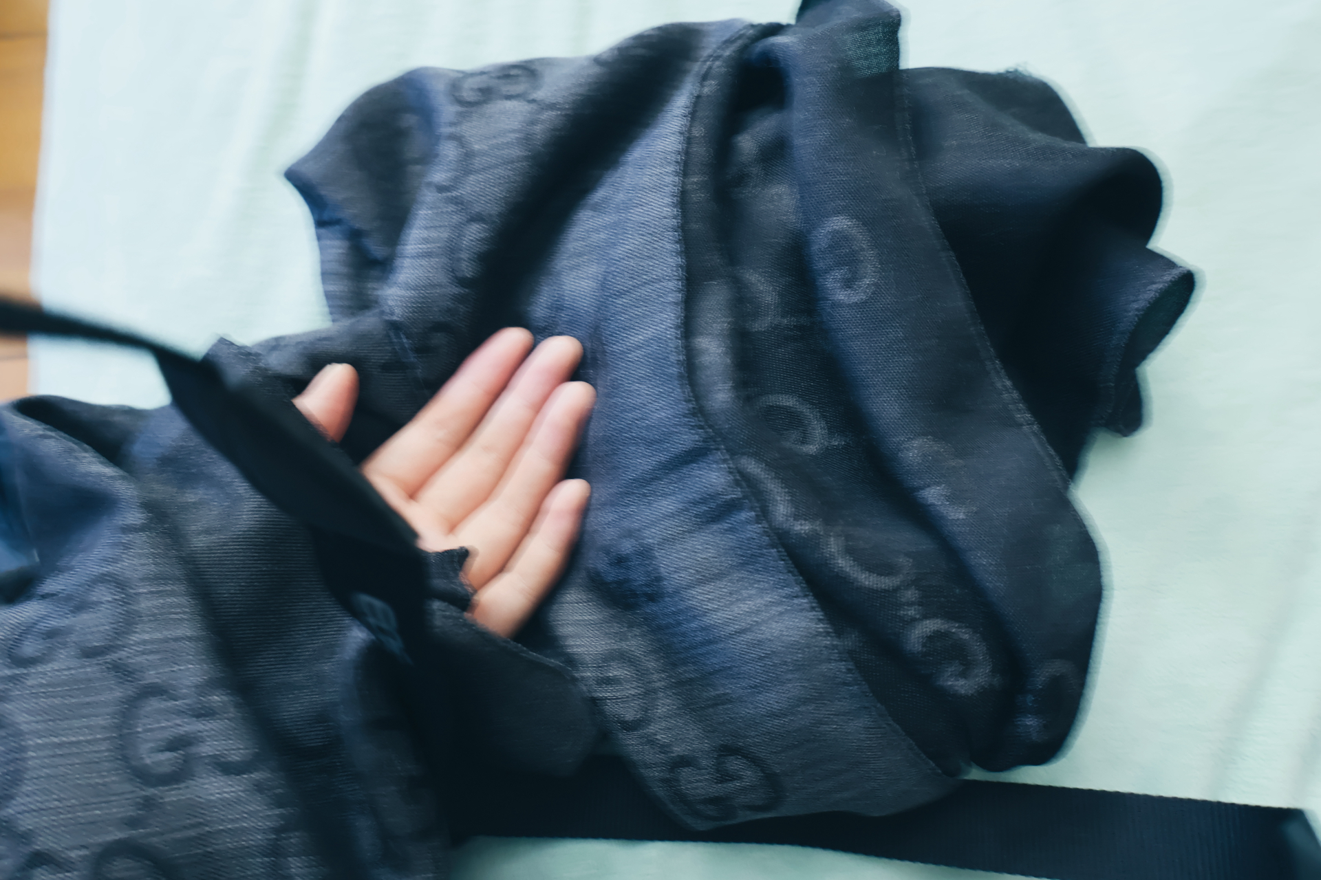 custom review-GUCCI GG Шерсть Шали Унисекс