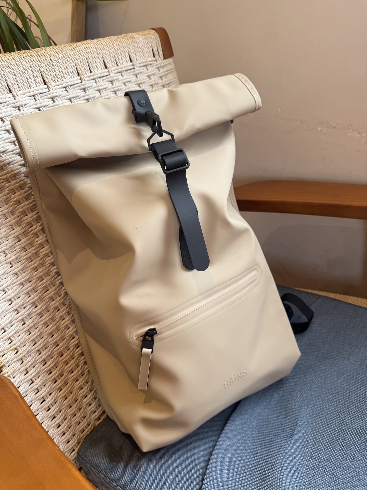 custom review-Rains Полиуретан Рюкзак Унисекс Многоцветный