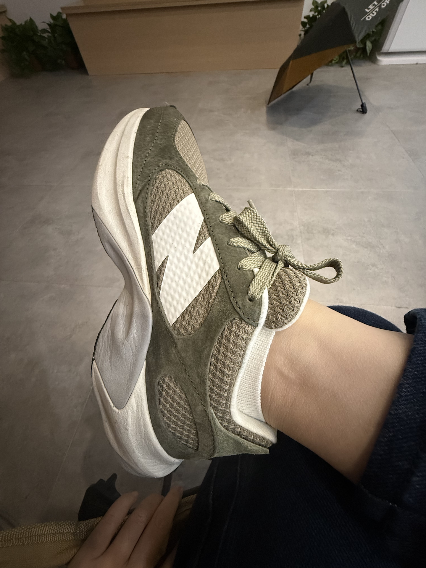 custom review-New Balance Wrpd Runner Устойчивый к истиранию Дышащий Низкий Топ Беговые кроссовки Унисекс Армейский зеленый