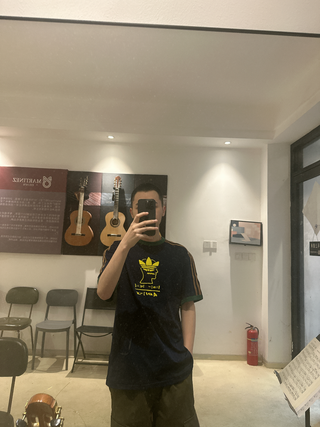 custom review-Adidas Originals X Brain Dead SS25 T Рубашка Мужская Морской Синий