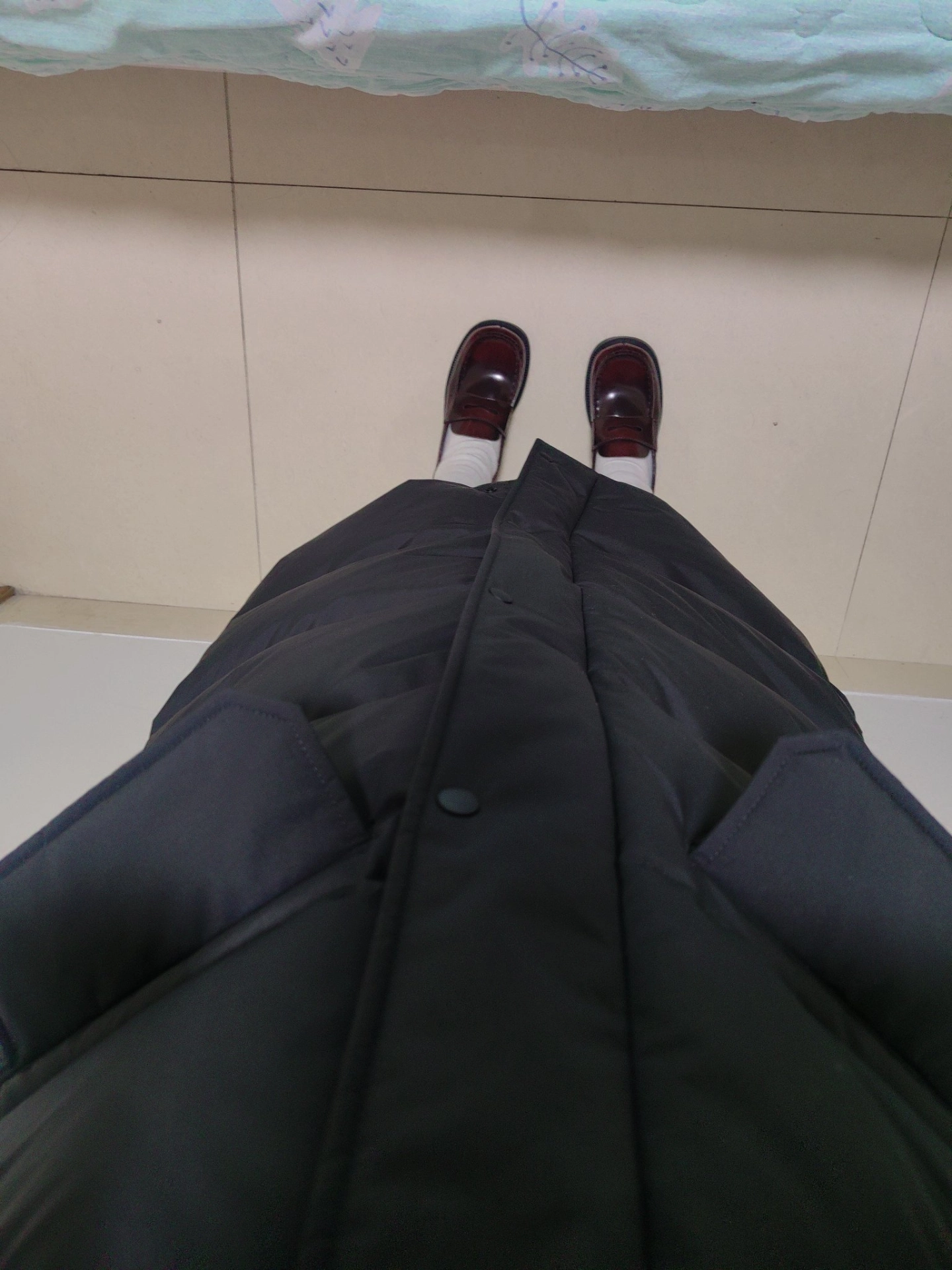 custom review-UNIQLO Черный Женский Пуховик