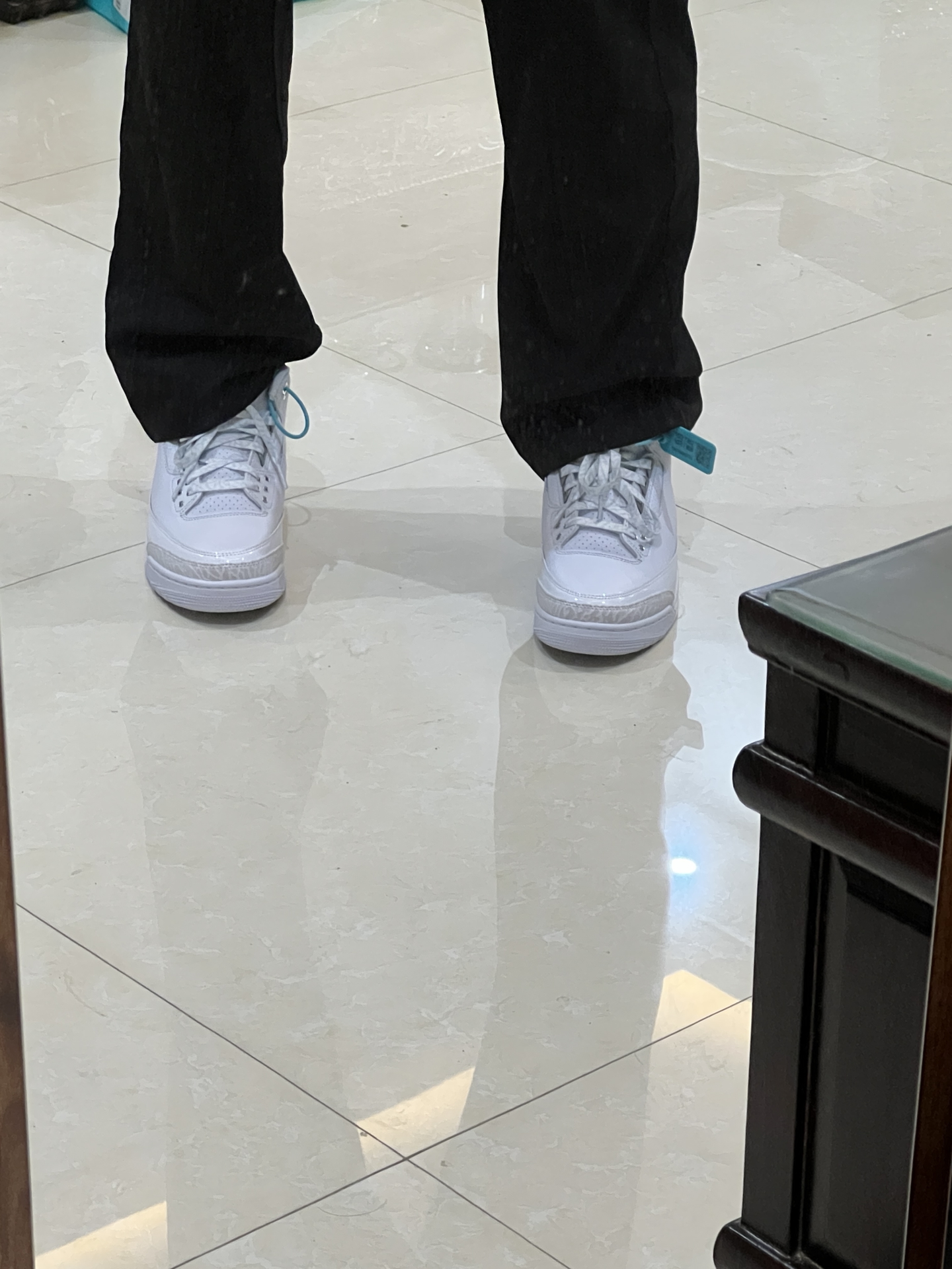 custom review-Jordan Air Джордан 3 Нижняя юбка Устойчивая к истиранию MID Топ Винтажные баскетбольные кроссовки Унисекс Белый