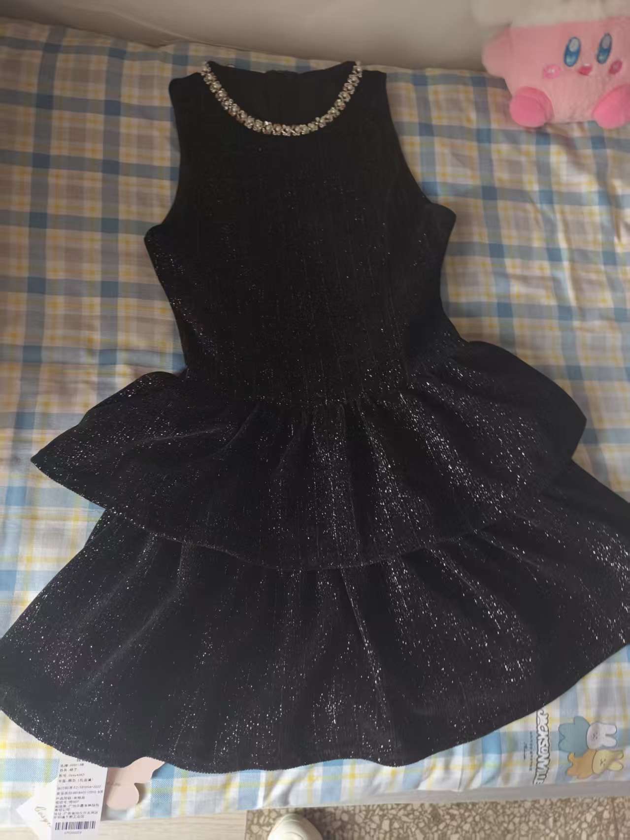 custom review-Cosyism MISS Kora Без рукавов Платье Женское Комплект с Юбкой Набор в Коробке