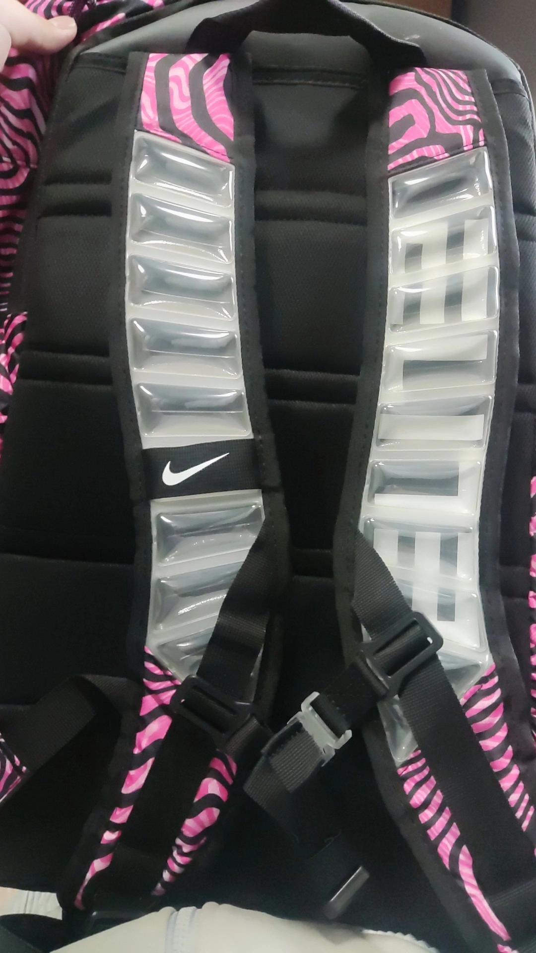custom review-Nike Hoops Elite 32L Backpack Black/Pinksicle/White
