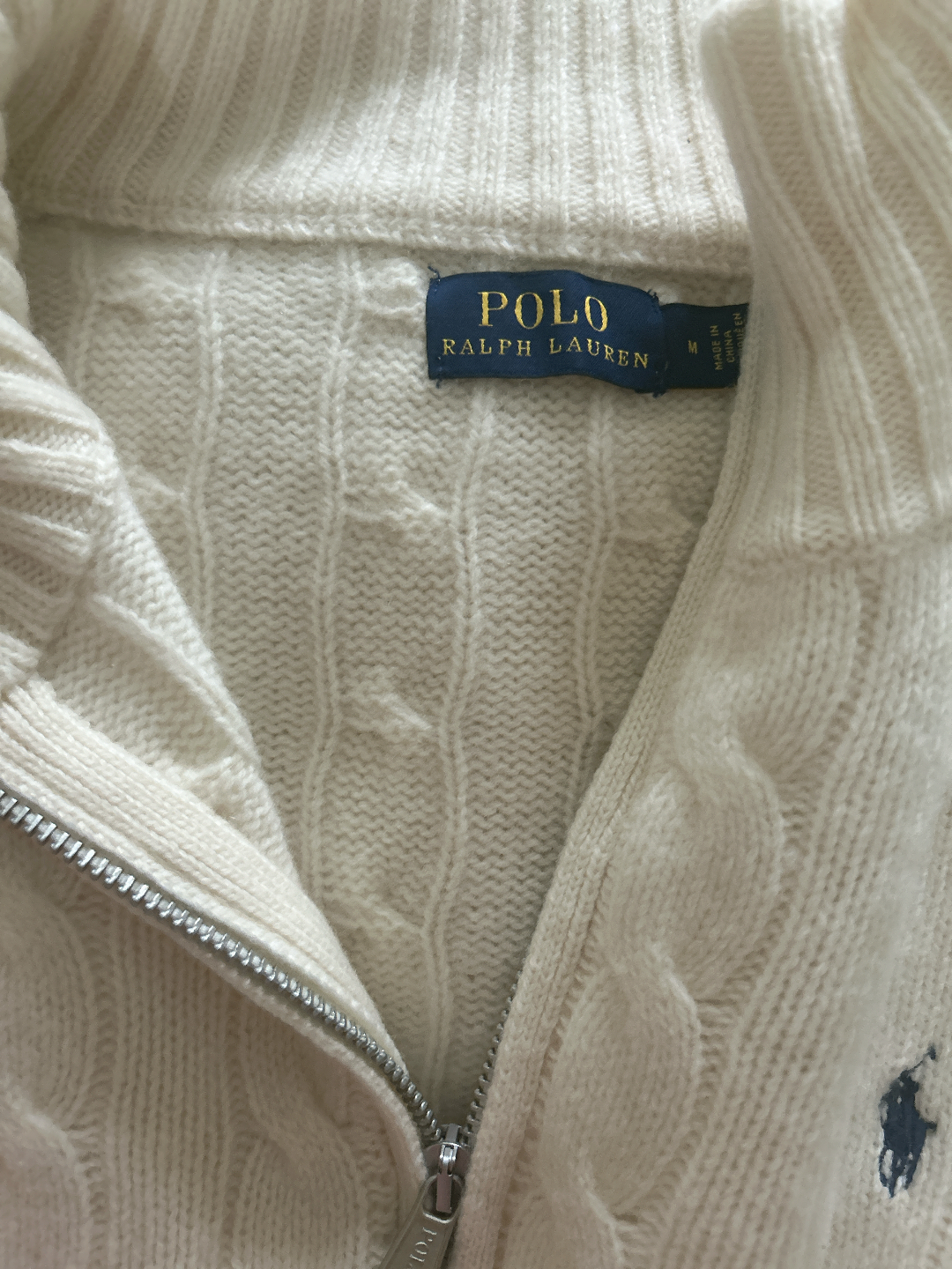 custom review-Polo Ralph Lauren FW24 Свитер Женский Бежевый