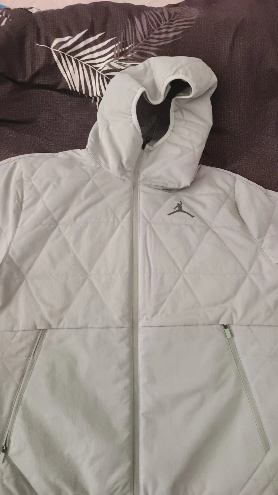 custom review-Jordan Sport Хлопковый пуховик Мужской Horizon Зеленый