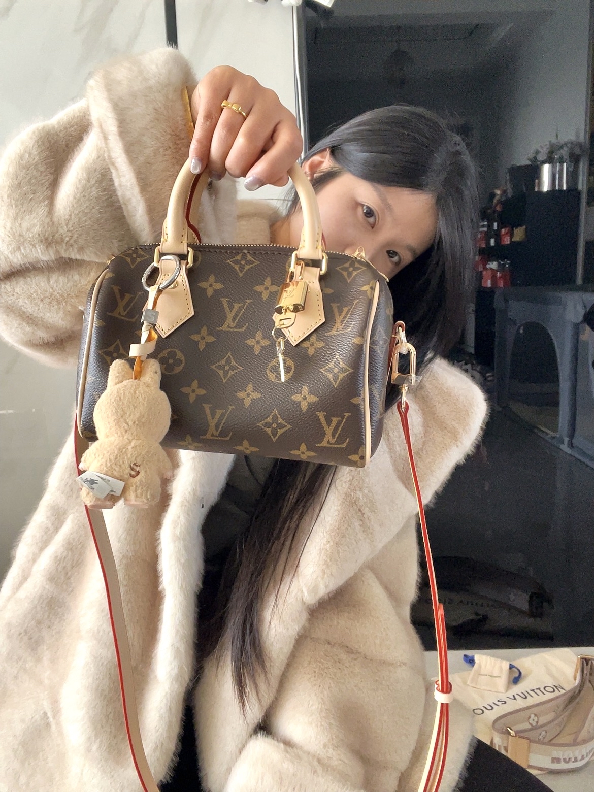 custom review-Lan Bao Fan Коровья кожа Сумка Ремень Унисекс Растительное дубление Цвет