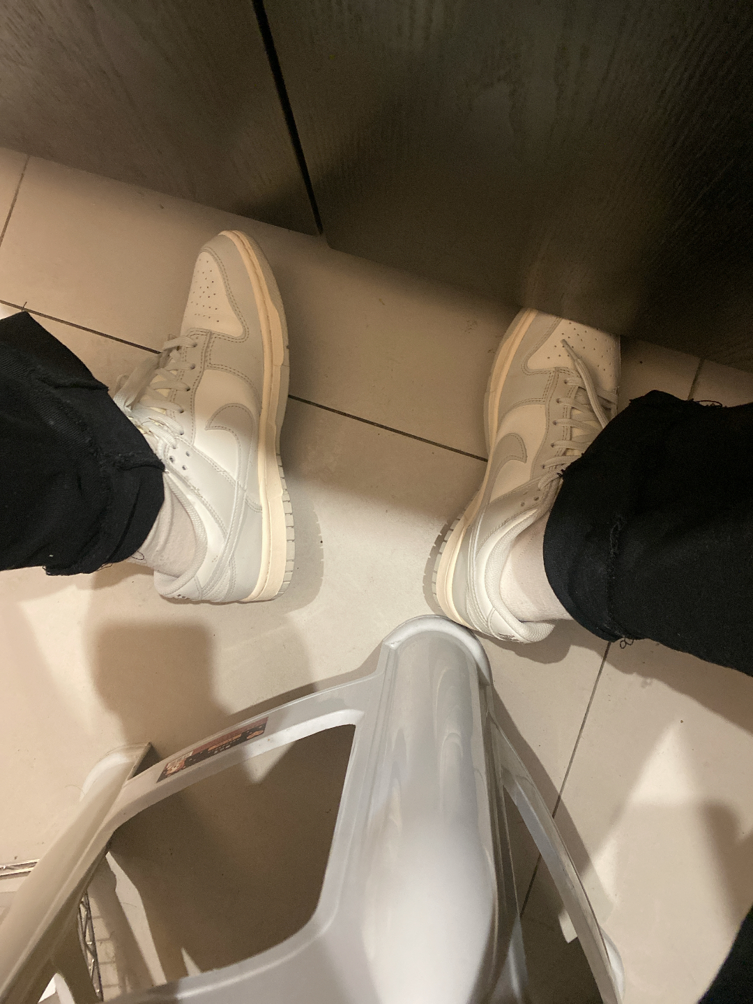 custom review-nike Dunk Светлый костный Slip Resistant Abrasion Resistant Легкий Low Топ Кроссовки для скейтбординга Женские Костяной белый