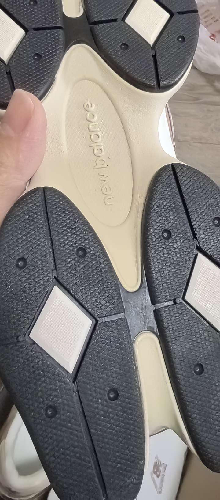 custom review-New Balance NB 9060 Дышащие Низкие Кроссовки для Бега Унисекс Серый Розовый