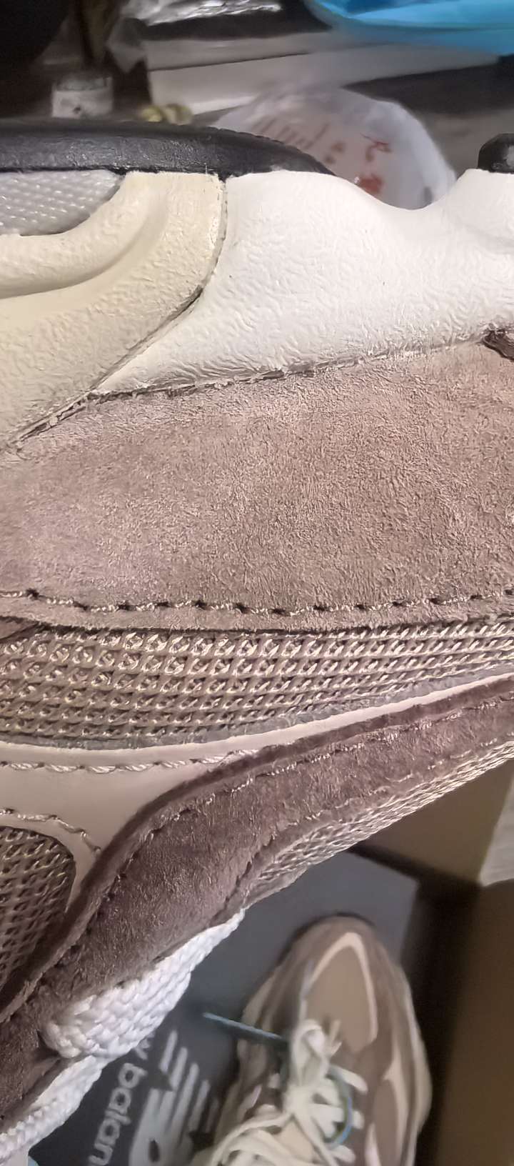 custom review-New Balance NB 9060 Дышащие Низкие Кроссовки для Бега Унисекс Серый Розовый