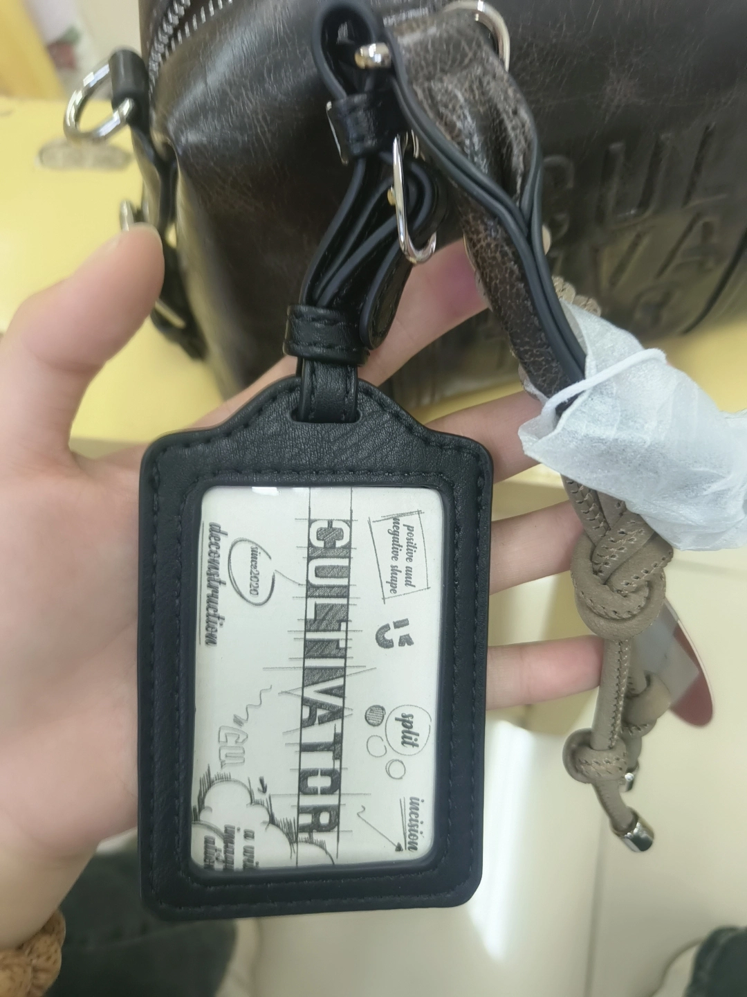 custom review-CULTIVATOR ПУ (полиуретан) Бостон Сумка Сумка Маленькая Женская Темно-Коричневая