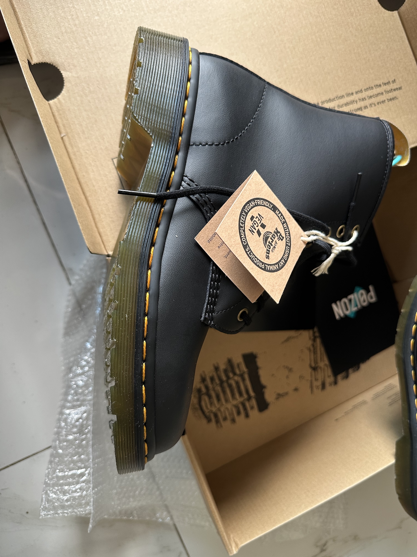 custom review-Dr.Martens 1460 Короткий Мартин Ботинок Унисекс Черный