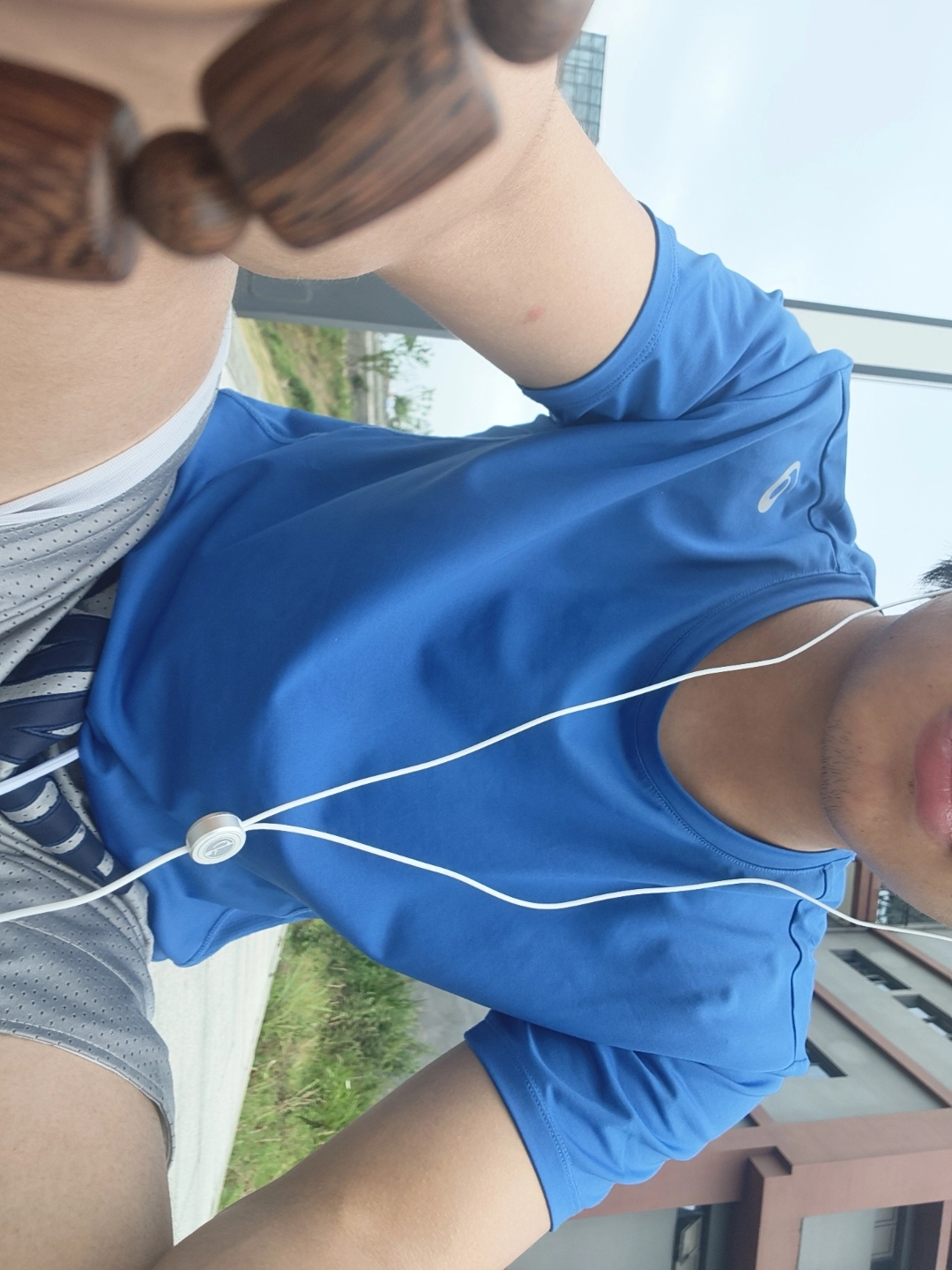 custom review-ASICS Sports Performance 5005 ASICS Синий Унисекс T-рубашки