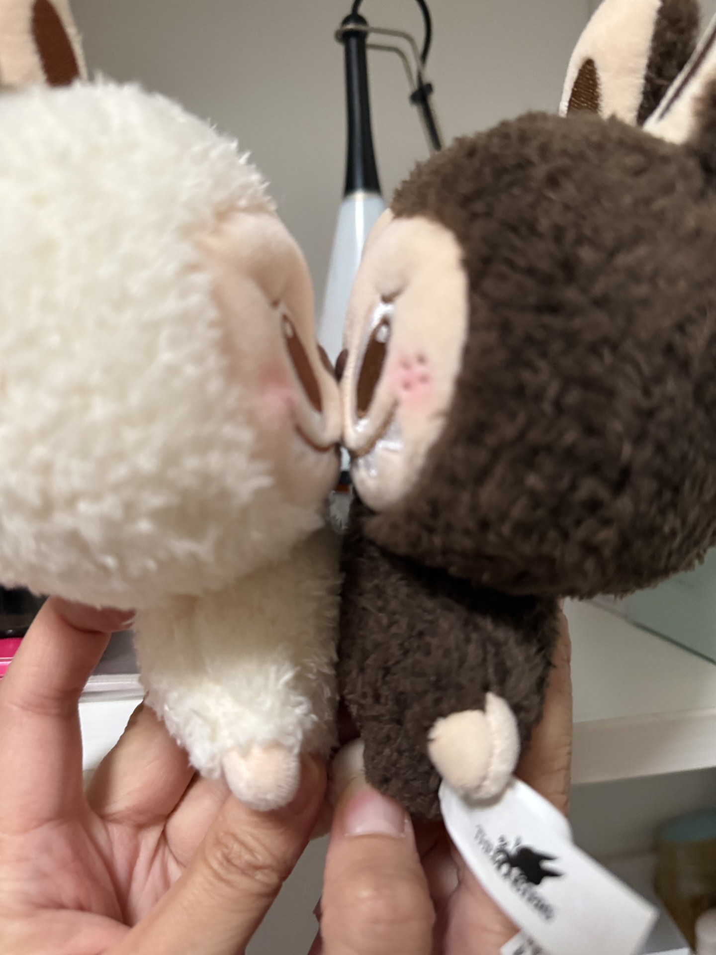 custom review-POP MART LABUBU Beijing Popland Ограниченная Версия Плюшевая Подвеска Коллекционная Фигурка