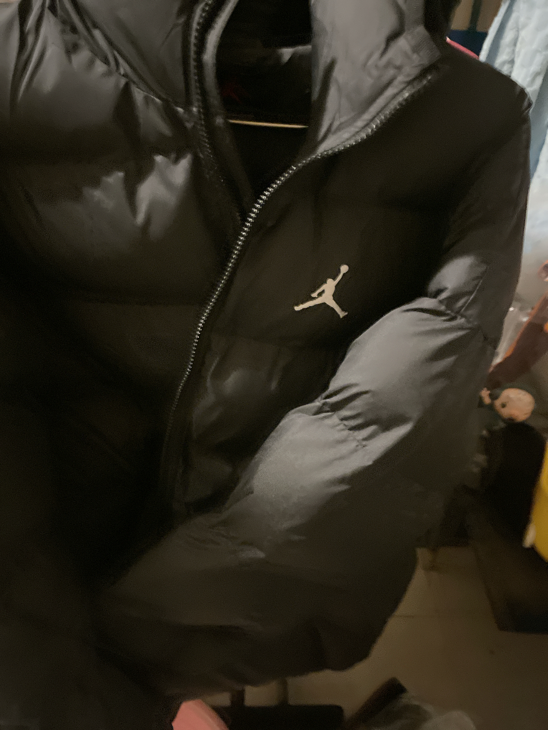 custom review-Джордан Стеганый хлопковый пуховик Мужской