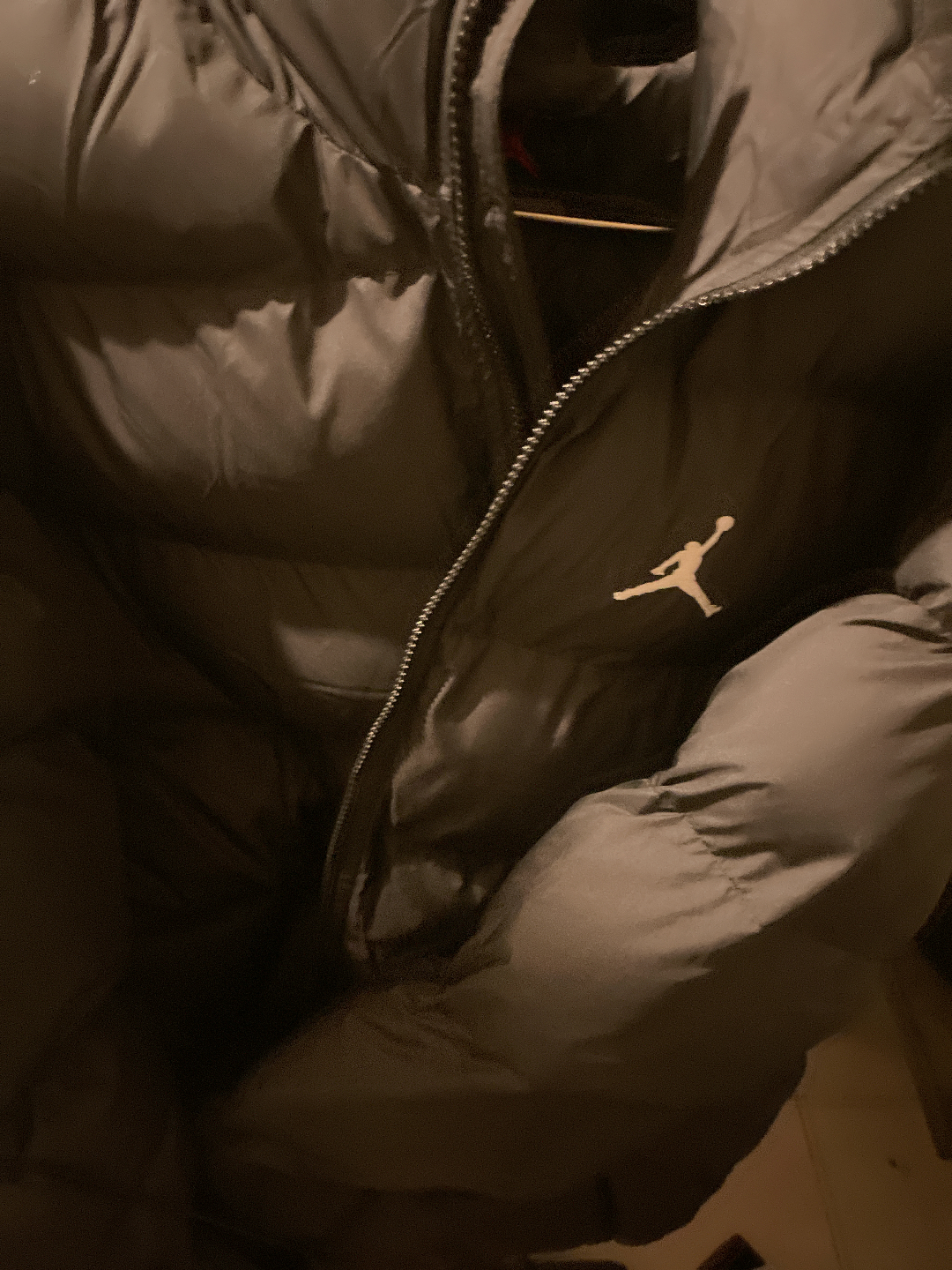 custom review-Джордан Стеганый хлопковый пуховик Мужской