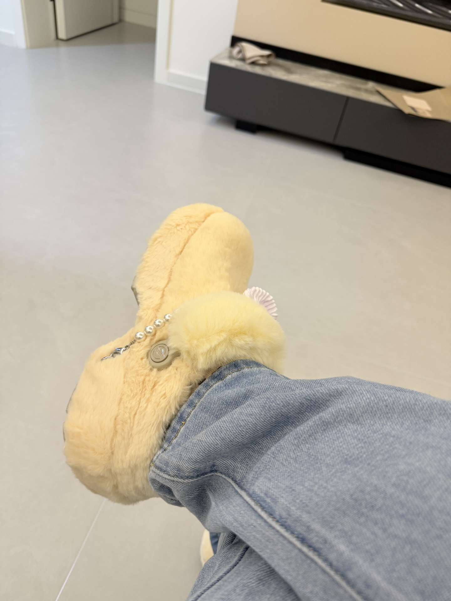 custom review-Lost In Echo x Crocs Pearl с флисовой подкладкой мюли домашние тапочки женские тауповый