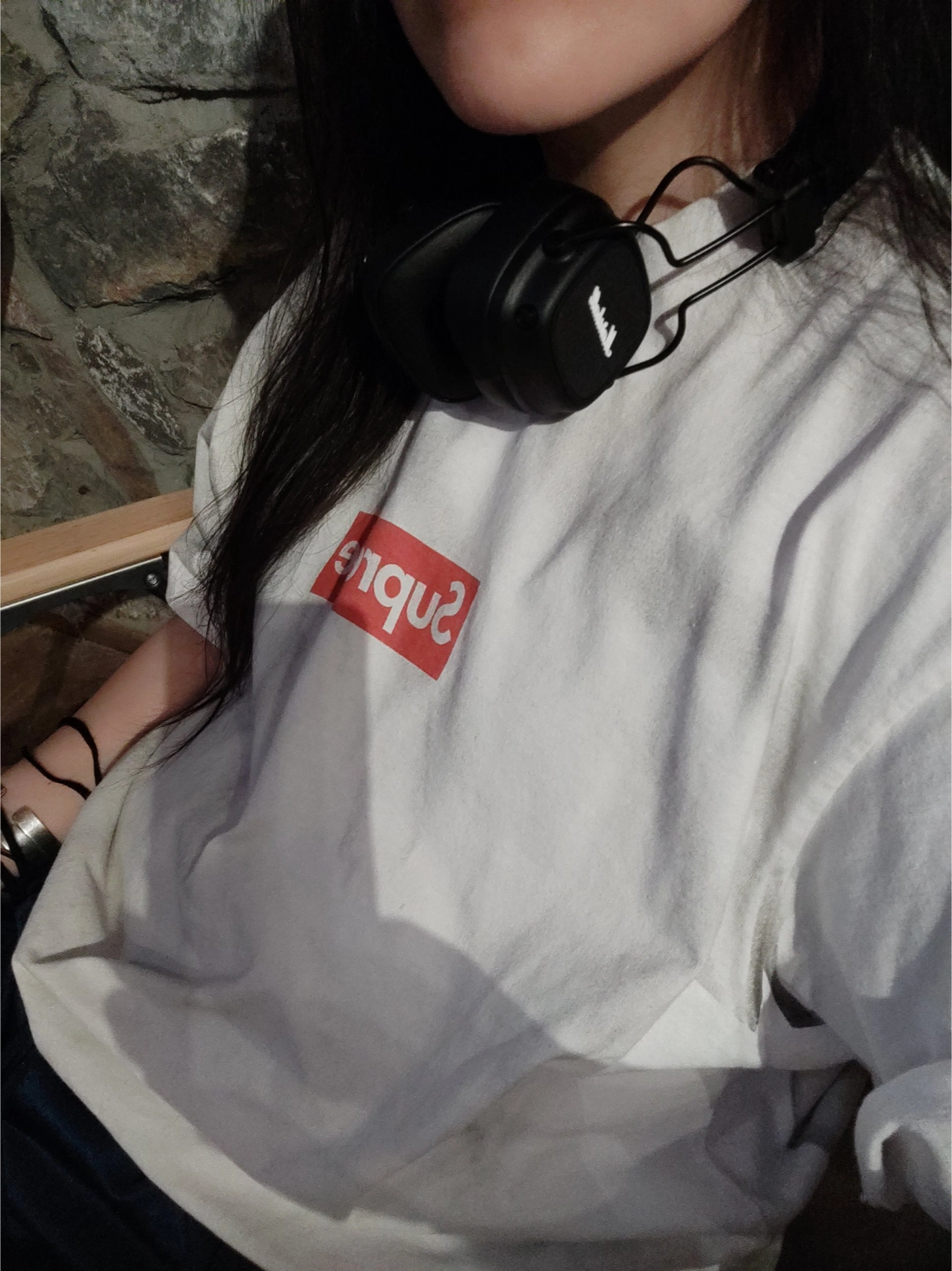 custom review-Supreme x MM6 Maison Margiela совместная брендированная рубашка унисекс серого цвета