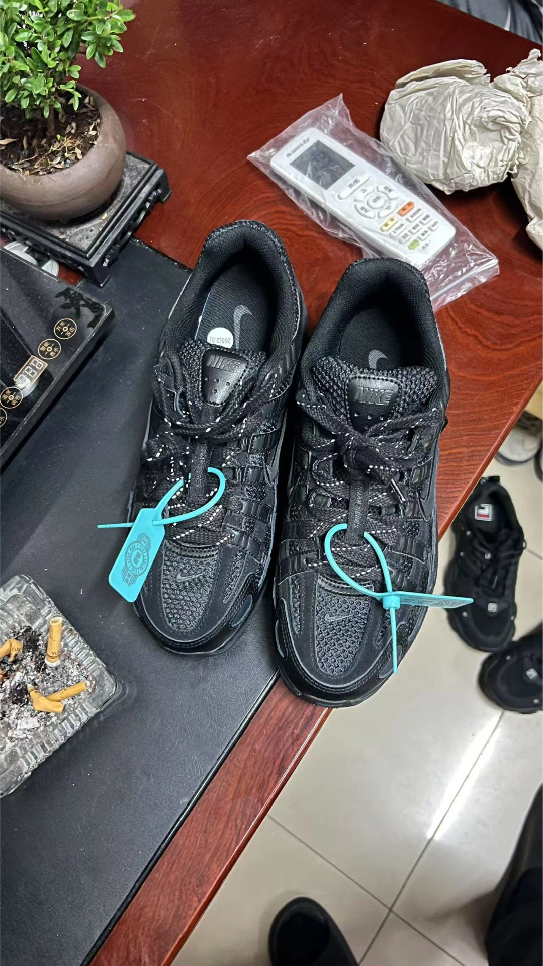 custom review-Nike P 6000 Slip Resistant Abrasion Resistant Дышащий Низкий Топ Повседневный Городской Коммутирование Беговые кроссовки Унисекс Черный