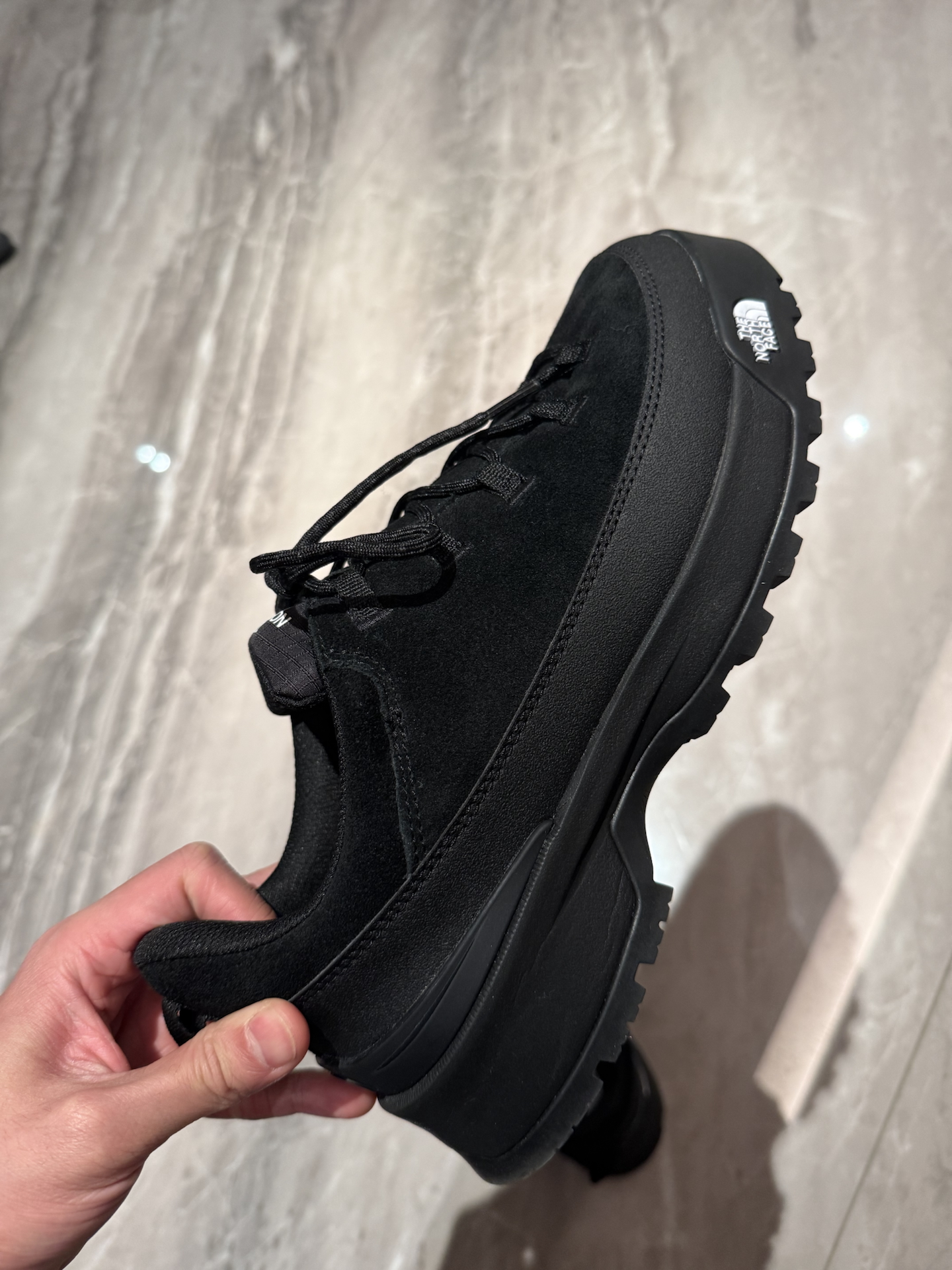 custom review-THE NORTH FACE GLENCLYFFE Низкий Топ Повседневные Городские Кроссовки для Коммутации и Бега Унисекс Черные