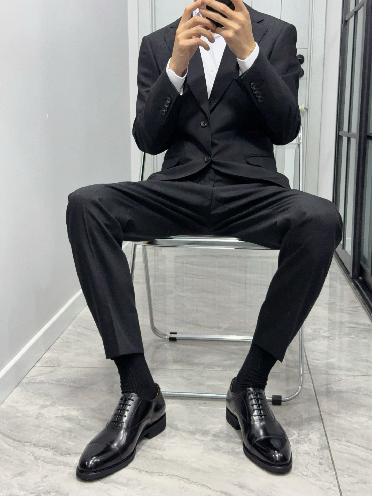 ootd男生穿西装太帅了