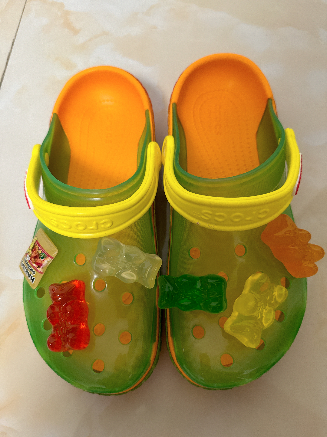 custom review-HARIBO x Crocs Классическая саба Унисекс Многоцветная