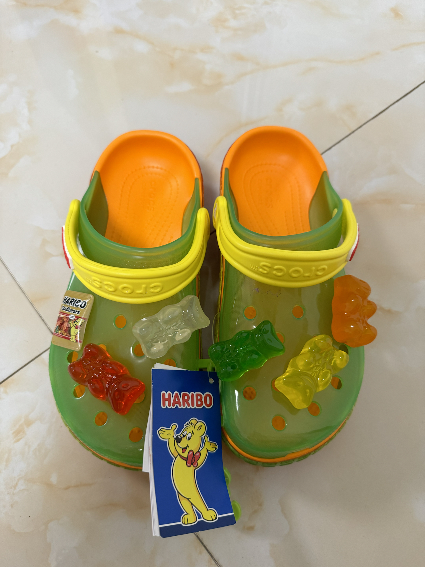 custom review-HARIBO x Crocs Классическая саба Унисекс Многоцветная