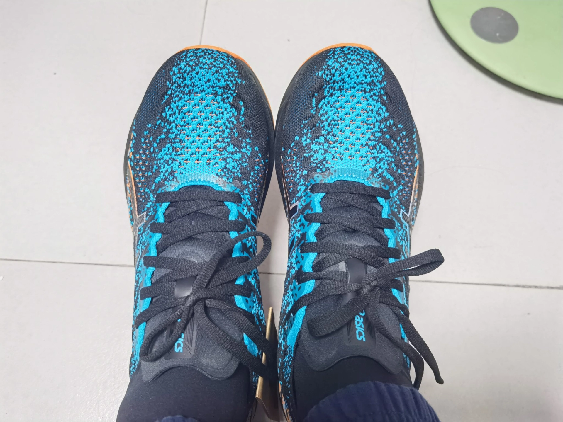 custom review-Asics Gel Kinsei Blast Комфортная ткань устойчивая к истиранию дышащая низкий топ беговые кроссовки мужской черный синий